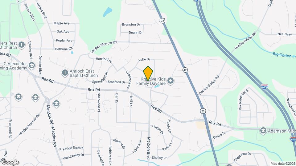 5818 Northspring Dr, Unit 1-7600-5 Map and Location Details