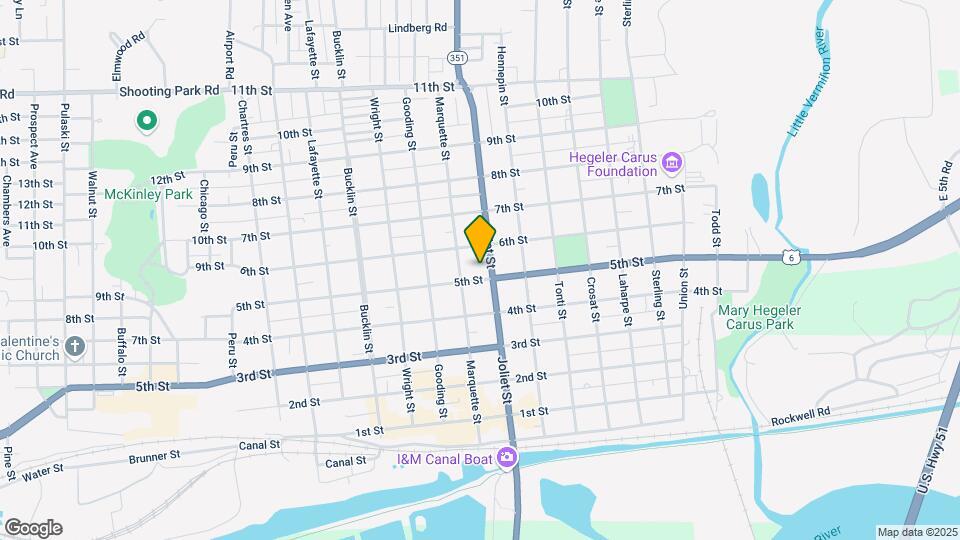 501 Joliet St Map and Location Details