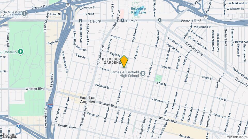 561 S La Verne Ave Map and Location Details