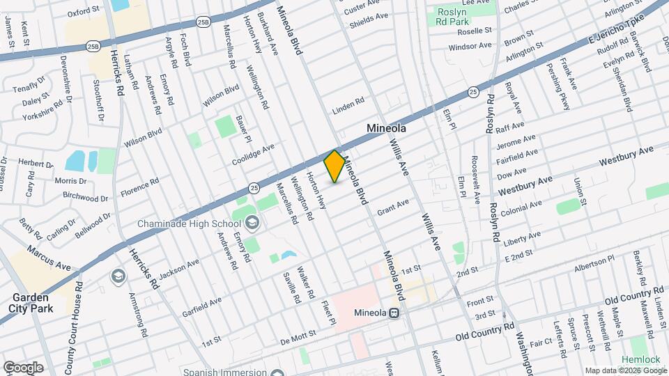 231 Jefferson Ave, Unit 2nd Fl Map and Location Details