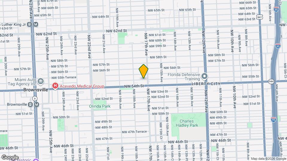 1730-1732 NW 55th St Mapa y Detalles de la Ubicación