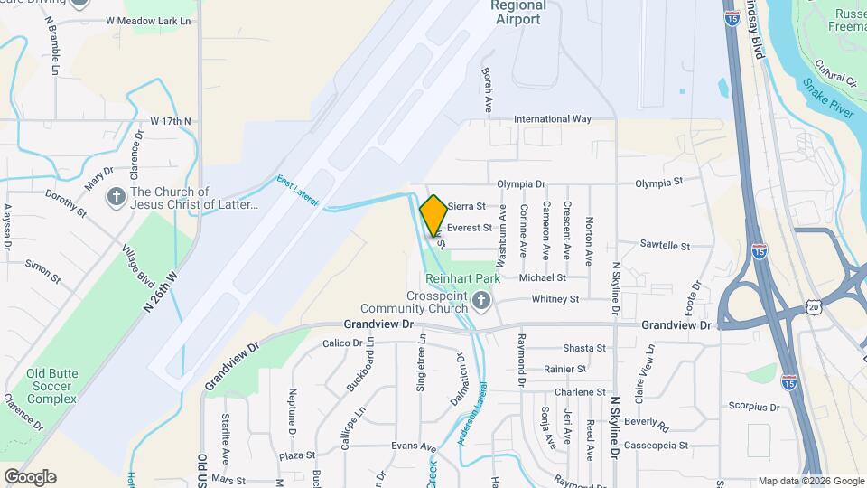 1225 Melody Dr Map and Location Details