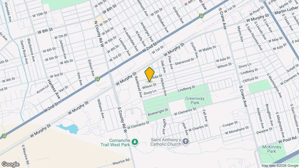 1322 Wilson St Map and Location Details