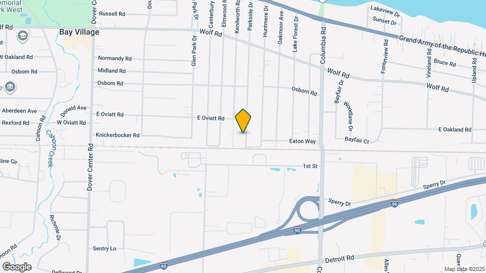 610 Parkside Dr Map and Location Details