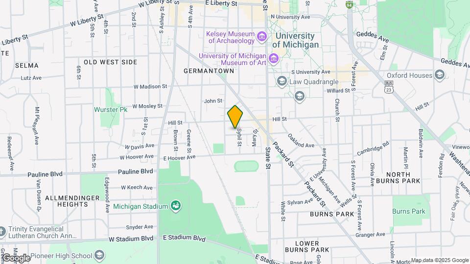 423 Benjamin St Mapa y Detalles de la Ubicación