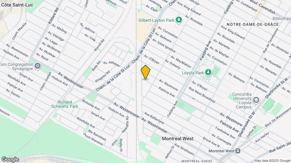 5350 Patricia Av Map and Location Details