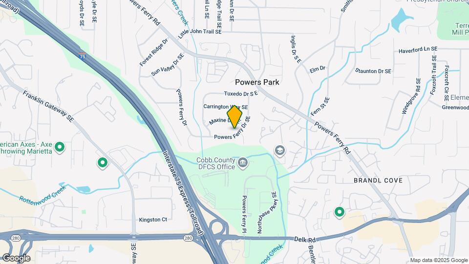 2395 Powers Ferry Dr SE Map and Location Details