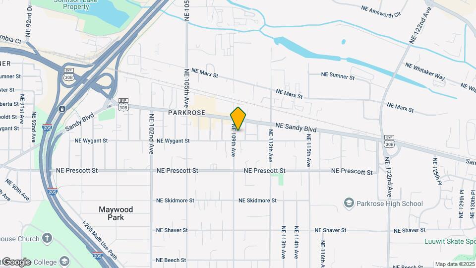 4726 NE 109th Ave Map and Location Details
