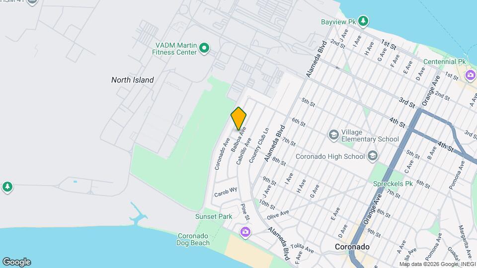 750 Balboa Ave Map and Location Details