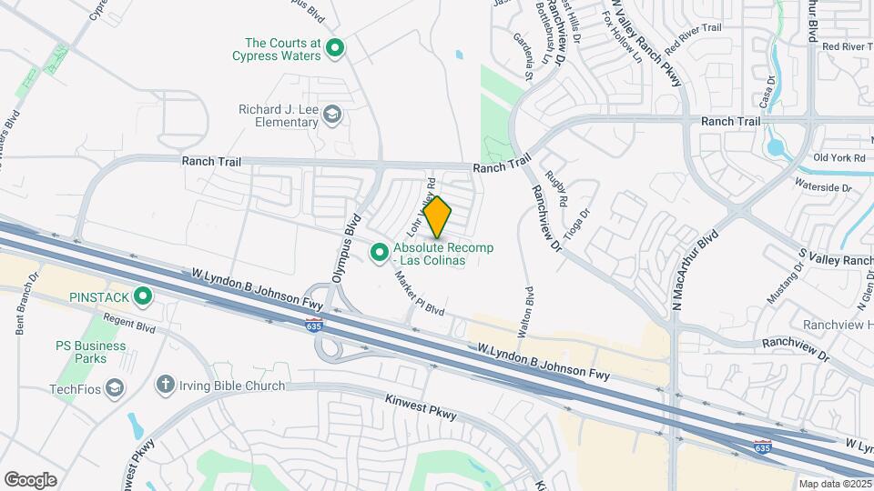 8627 Calvin Rd Map and Location Details