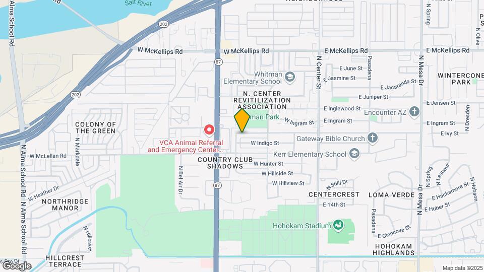 305 W Ivyglen St Map and Location Details