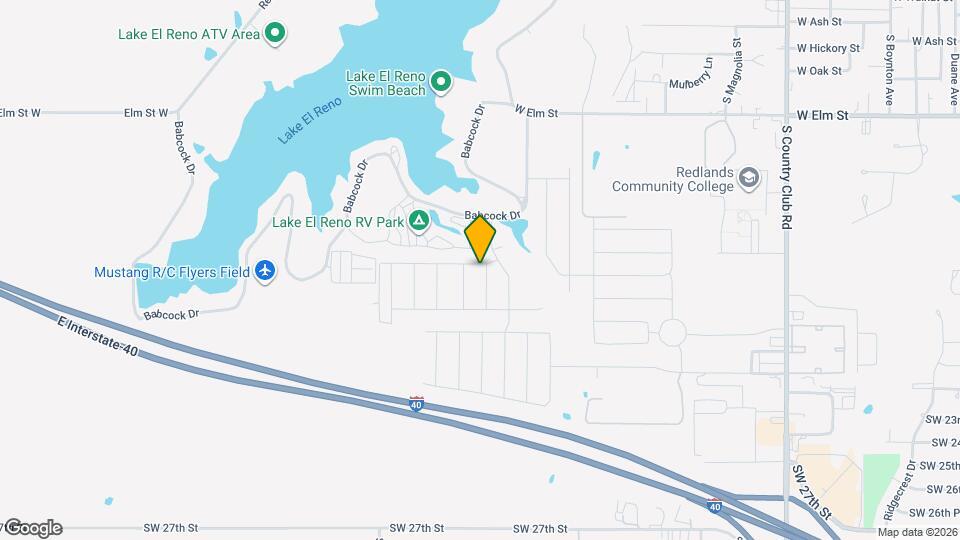 1600 Maroon Dr Map and Location Details