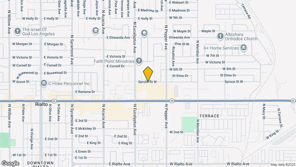 3015 Spruce St W Map and Location Details