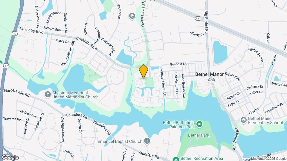 105 Kingston Ct Map and Location Details