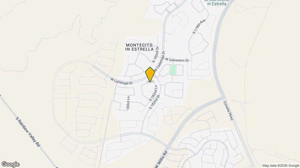 18251 W Thunderhill Pl Mapa y Detalles de la Ubicación