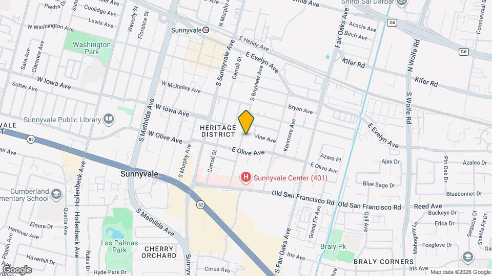 430 S Bayview Ave Mapa y Detalles de la Ubicación