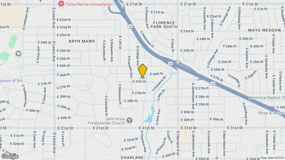 2937 E 27th St Map and Location Details