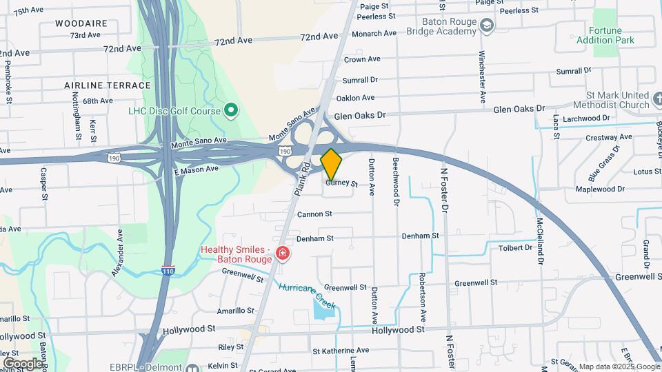 4242 Gurney St Mapa y Detalles de la Ubicación