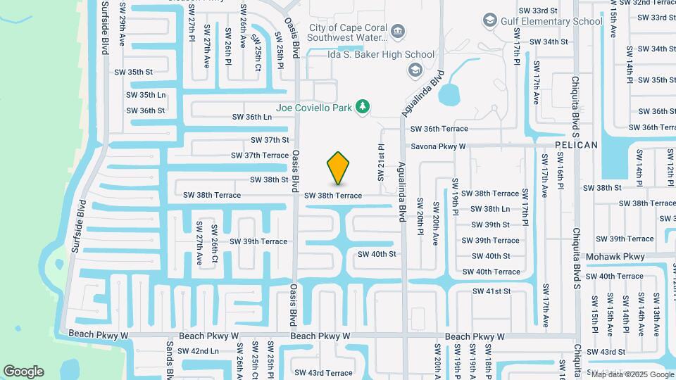 2301 SW 38th Terrace Mapa y Detalles de la Ubicación