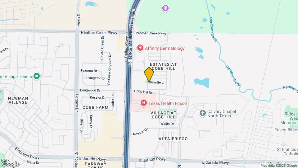 5715 Danville Ln Map and Location Details