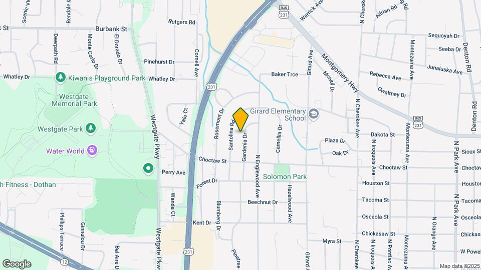 513 Gardenia Dr Map and Location Details