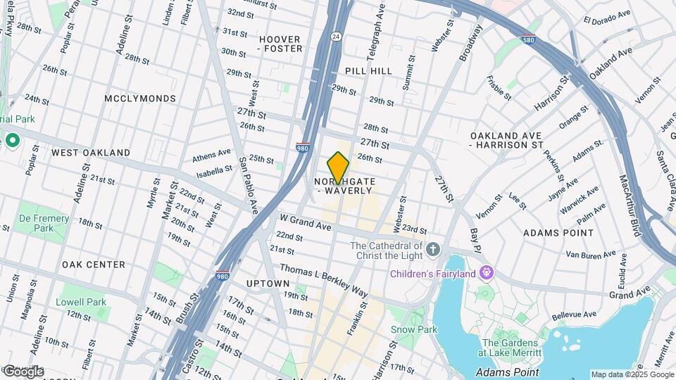 2421 Telegraph Ave Map and Location Details