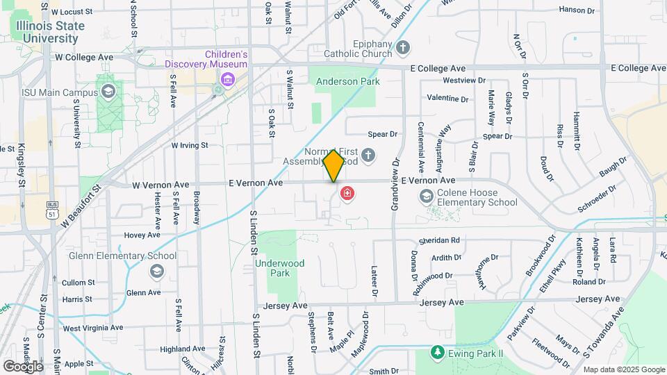 403 E Vernon Ave Mapa y Detalles de la Ubicación
