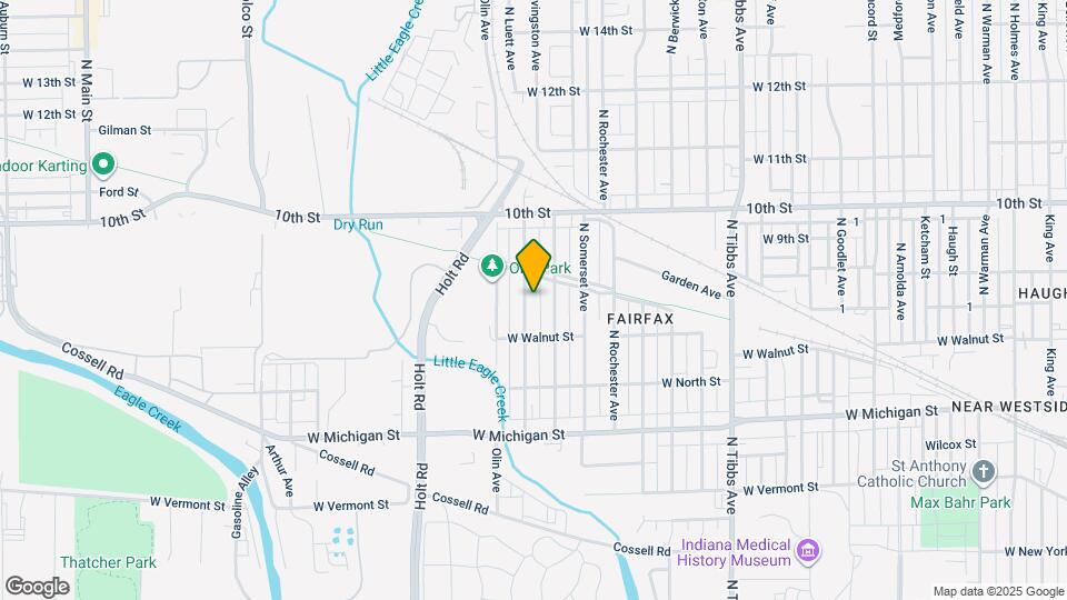 743 N Luett Ave Mapa y Detalles de la Ubicación