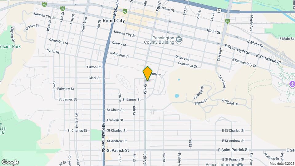 1212 5th St Map and Location Details