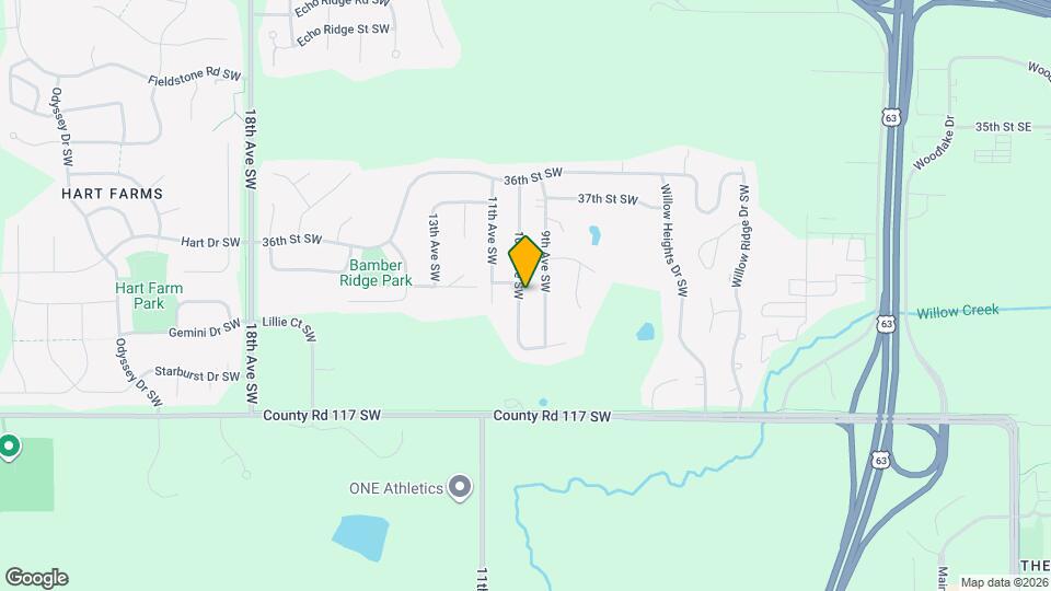 3814 10th Ave SW Map and Location Details