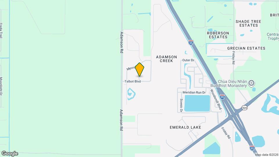 1315 Tarton Way Mapa y Detalles de la Ubicación