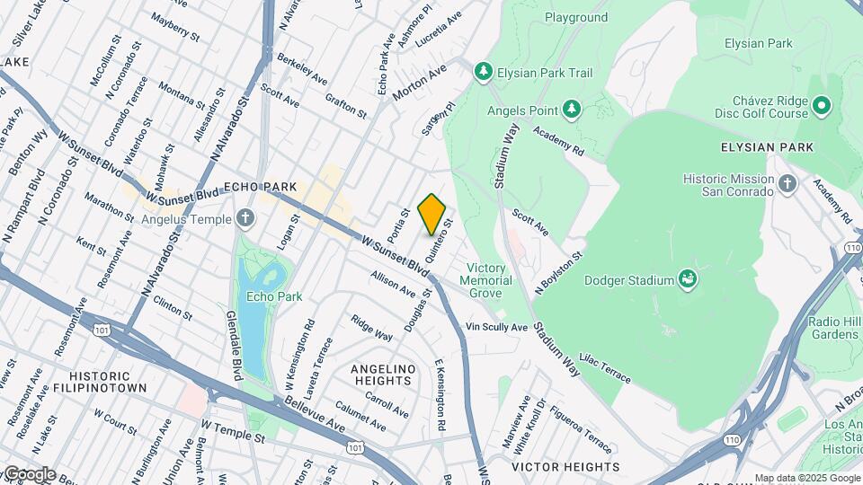 1339 Quintero St Map and Location Details