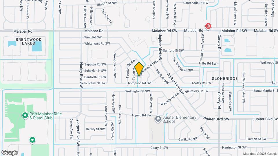 1077 San Rafael Rd SW Map and Location Details