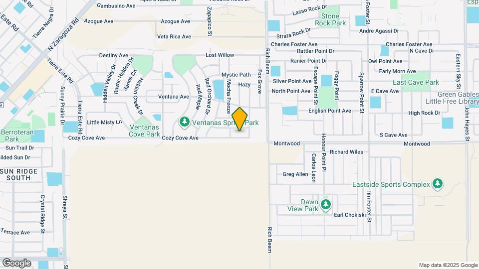 13153 Cozy Cove Ave Map and Location Details