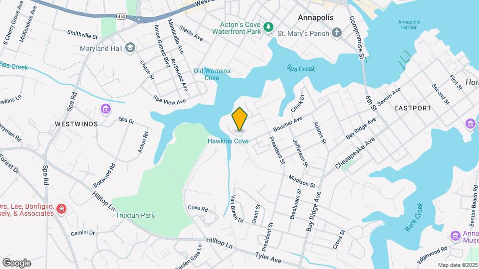 14 Spa Creek Landing-Unit -A1 Map and Location Details