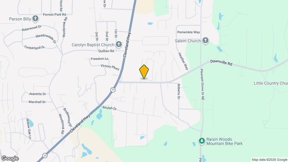 Dawnville Meadows Apartments Map and Location Details
