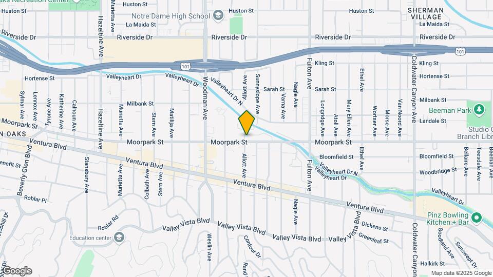 4410 Allott Ave Map and Location Details
