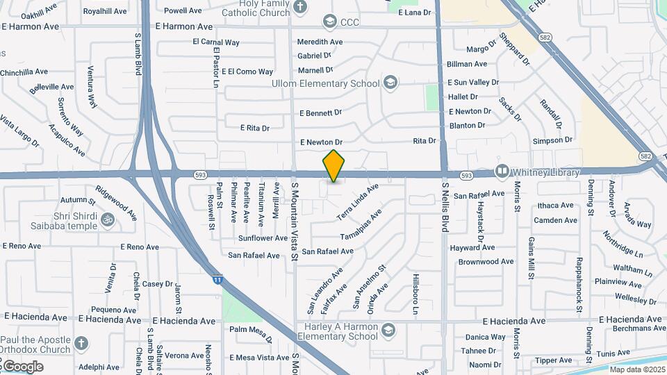 4932 Larkspur St Map and Location Details