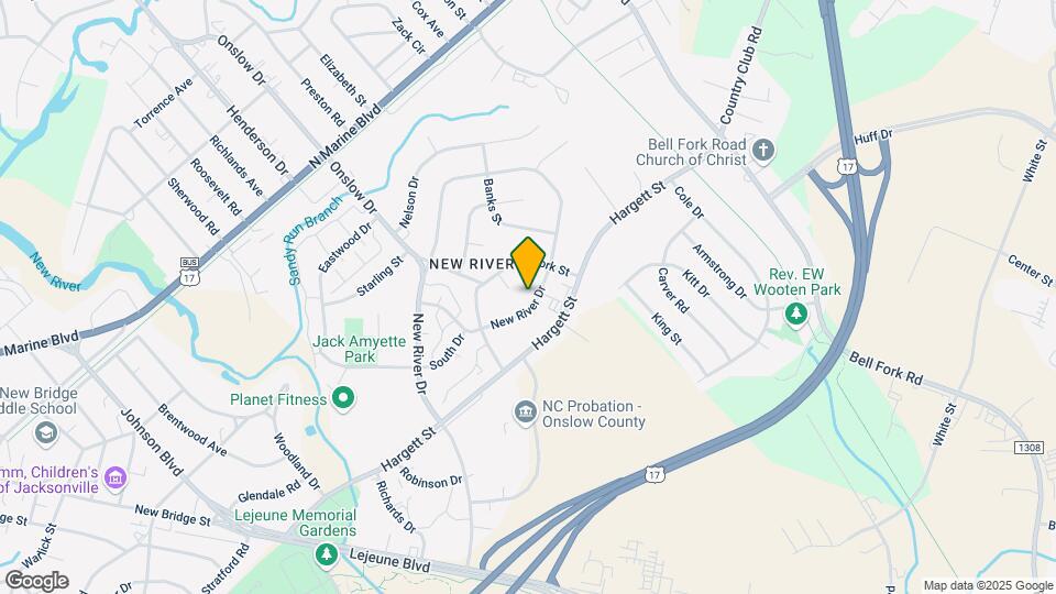 718 New River Dr Map and Location Details