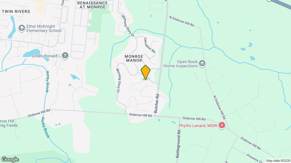 25 Eddington Ln Map and Location Details