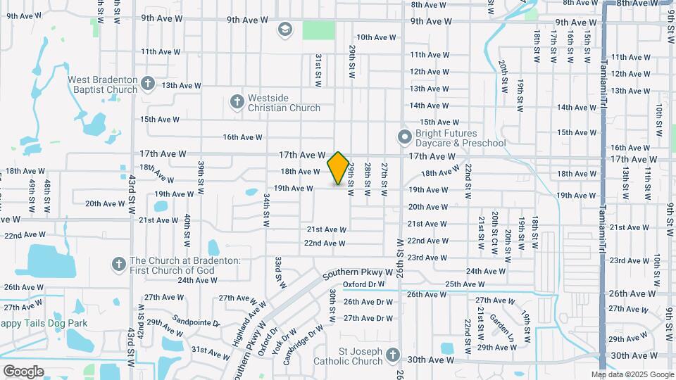 3003 19th Ave W Map and Location Details