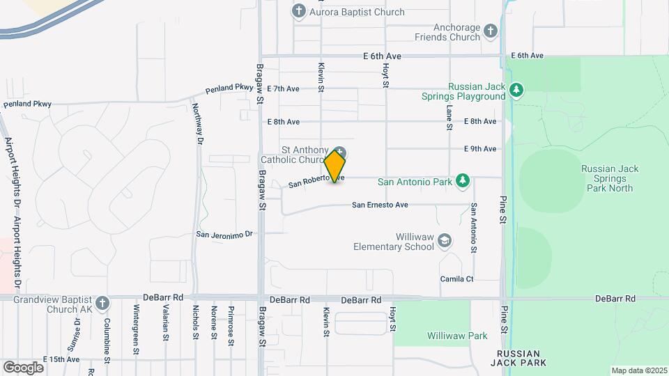 4118 San Roberto Ave Map and Location Details