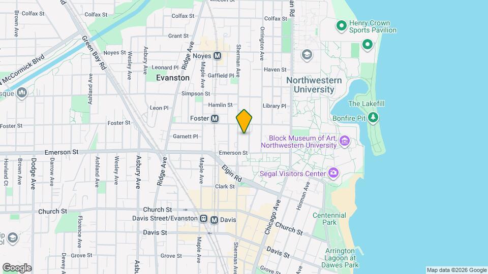 1923 Sherman Ave Map and Location Details