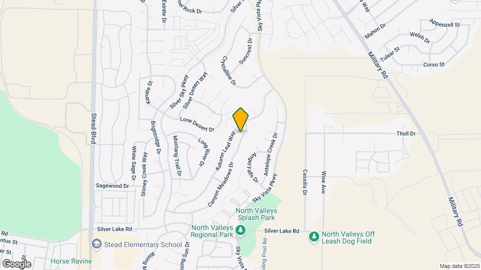9685 Canyon Meadows Dr Map and Location Details