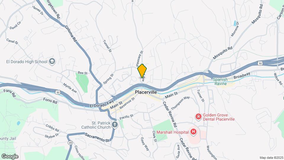 1031 Spring St Map and Location Details