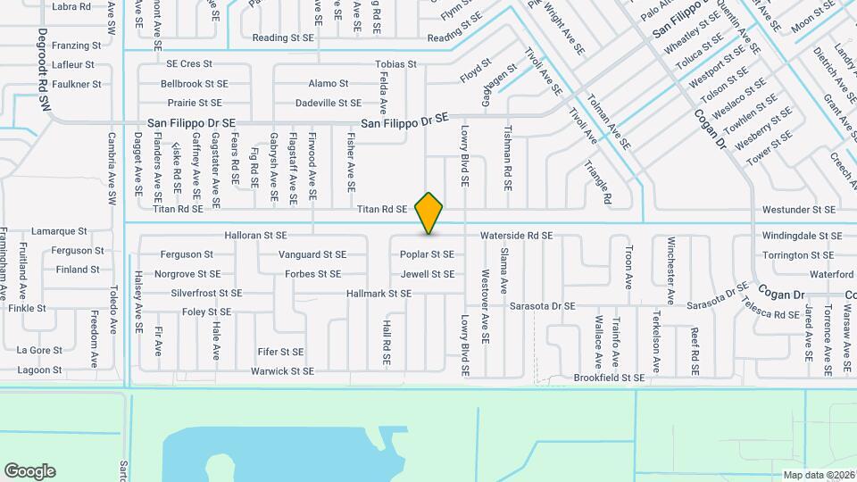 550 Waterside Rd SE Mapa y Detalles de la Ubicación