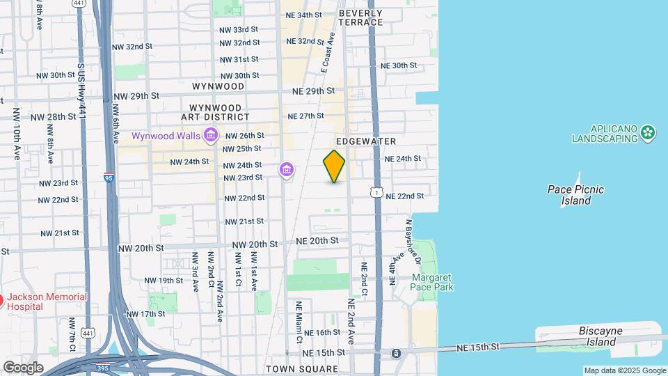 170 NE 23rd St, Unit C1 Map and Location Details