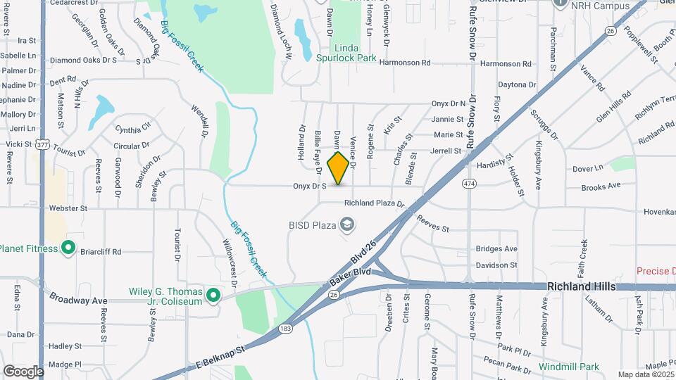 6322 Onyx Dr N Map and Location Details