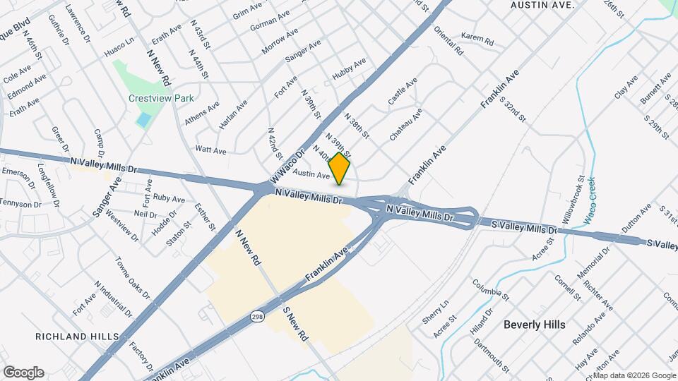 3921 Roselawn Dr Map and Location Details