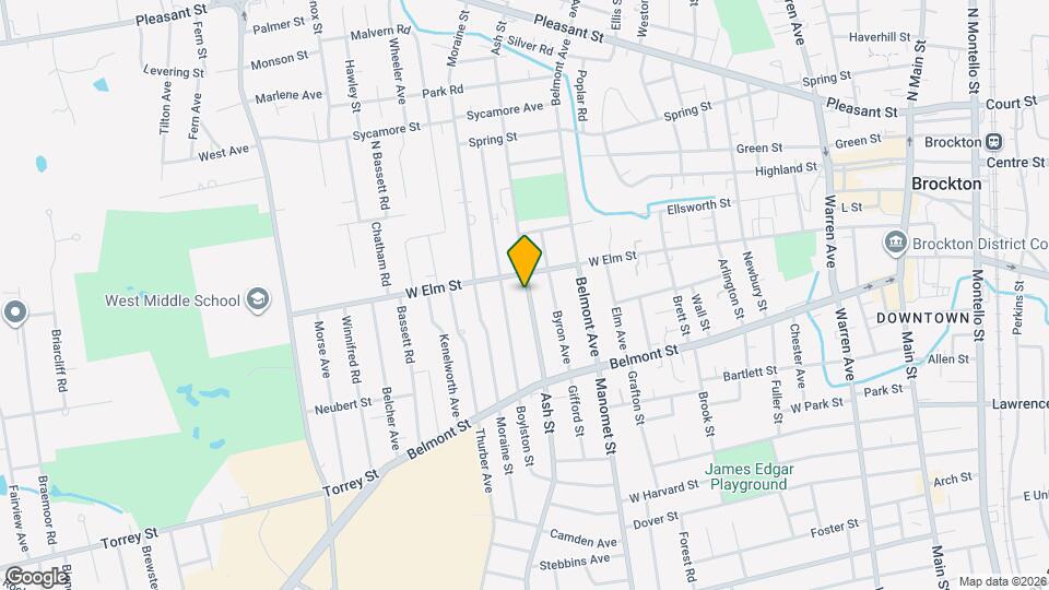 241 Ash St, Unit 2 Map and Location Details